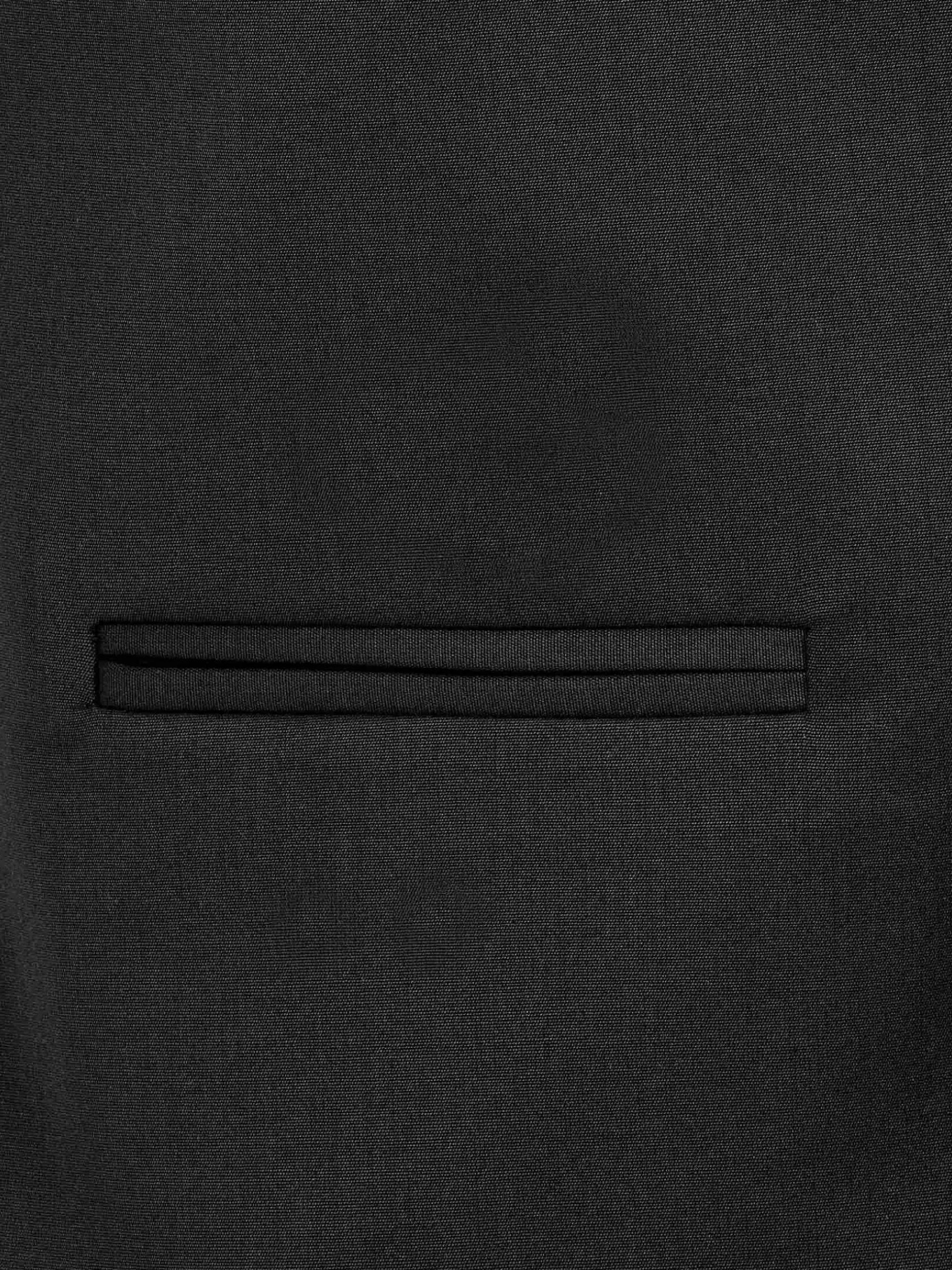 Wam Denim Vesten|Scottsville Slim Fit Black Suit Gilet