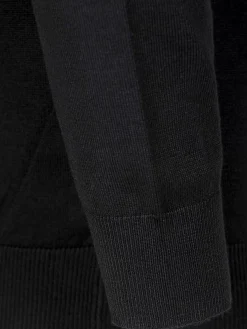 Wam Denim Sweaters|Siena Round-Necked Black Sweater
