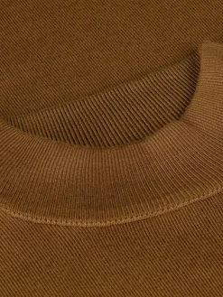 Wam Denim Sweaters|Siena Round-Necked Brown Sweater