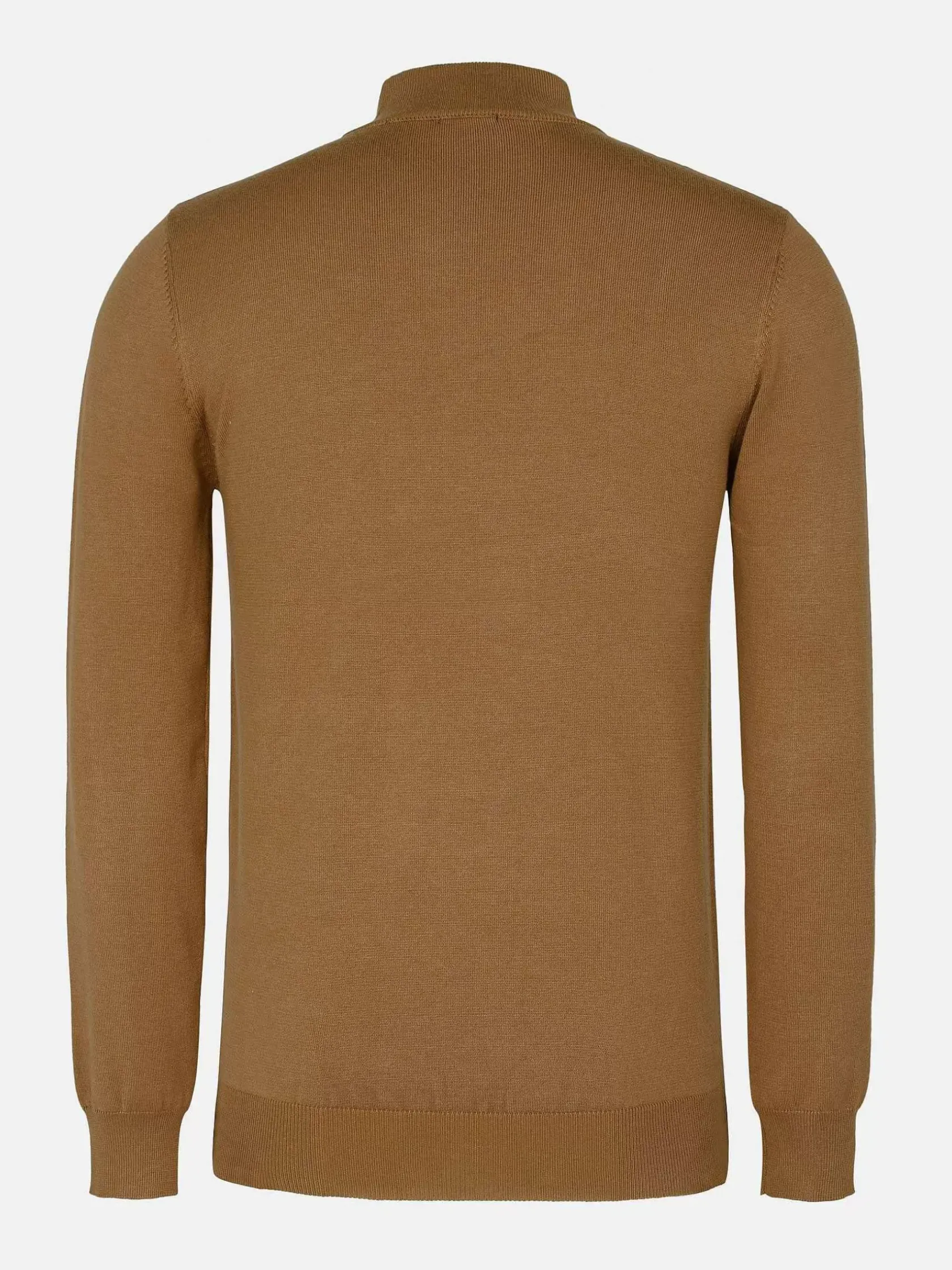 Wam Denim Sweaters|Siena Round-Necked Brown Sweater