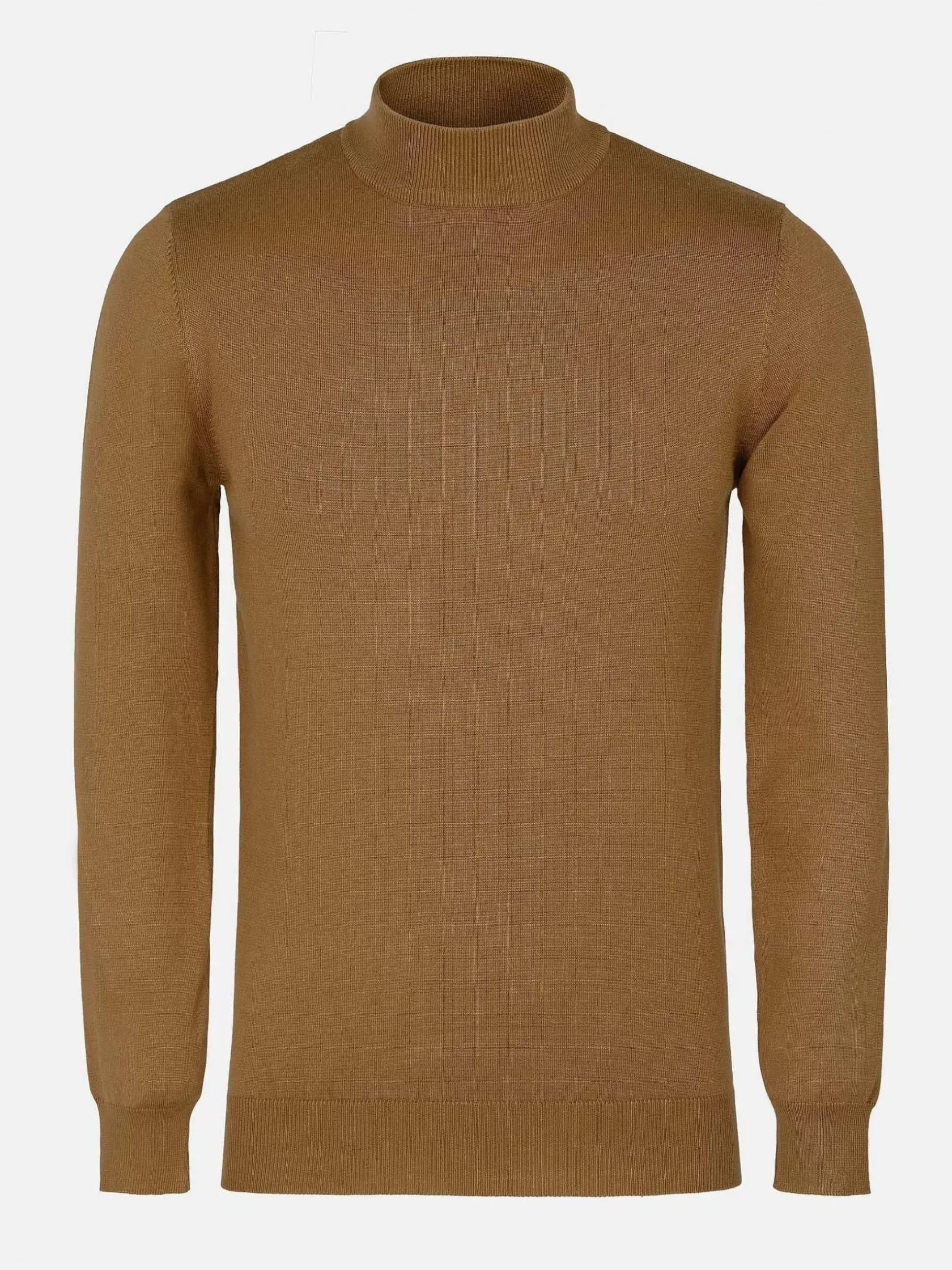 Wam Denim Sweaters|Siena Round-Necked Brown Sweater