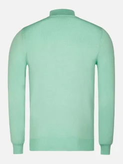 Wam Denim Sweaters|Siena Round-Necked Menthol Sweater