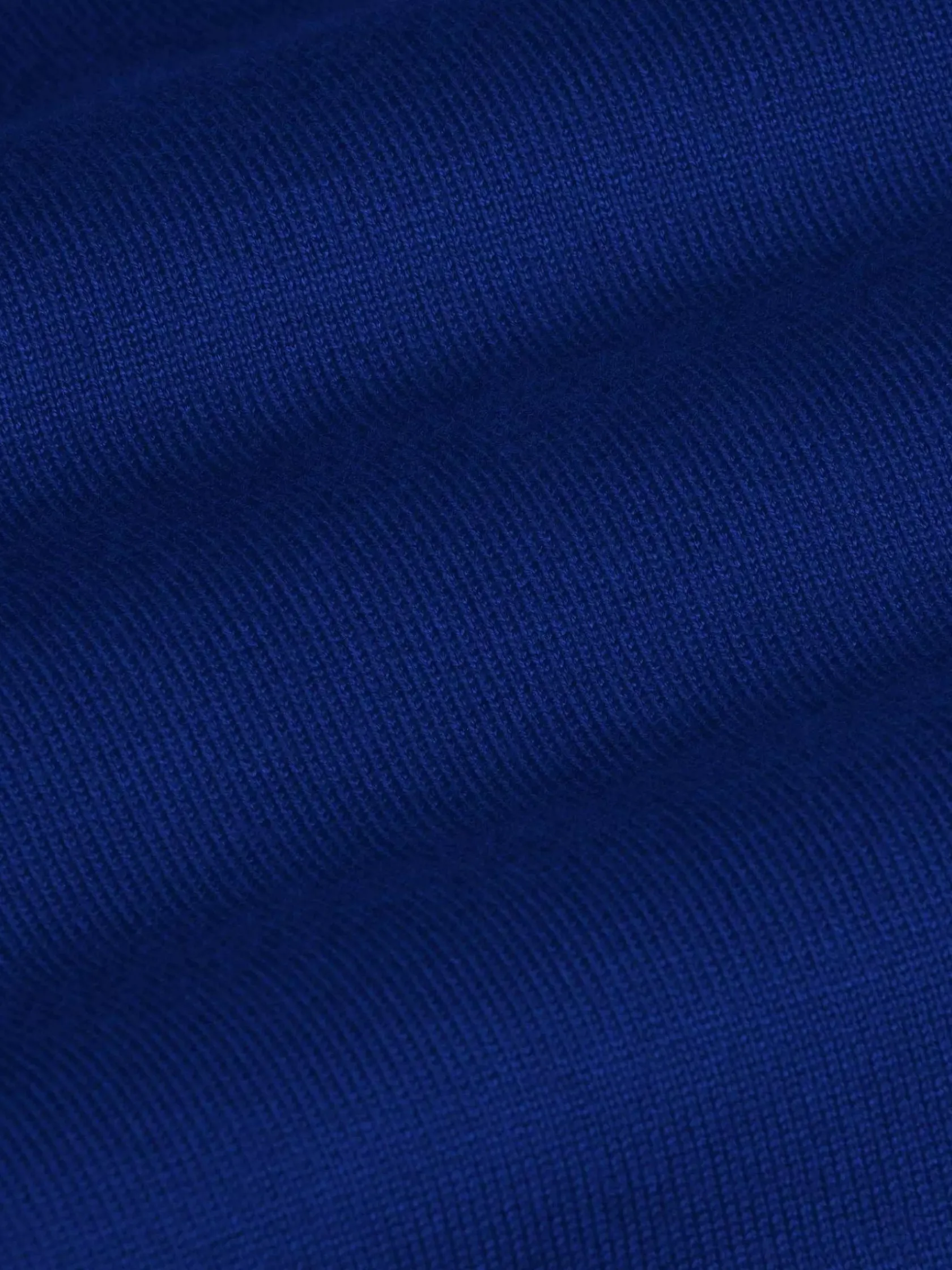Wam Denim Sweaters|Siena Round-Necked Royal Blue Sweater