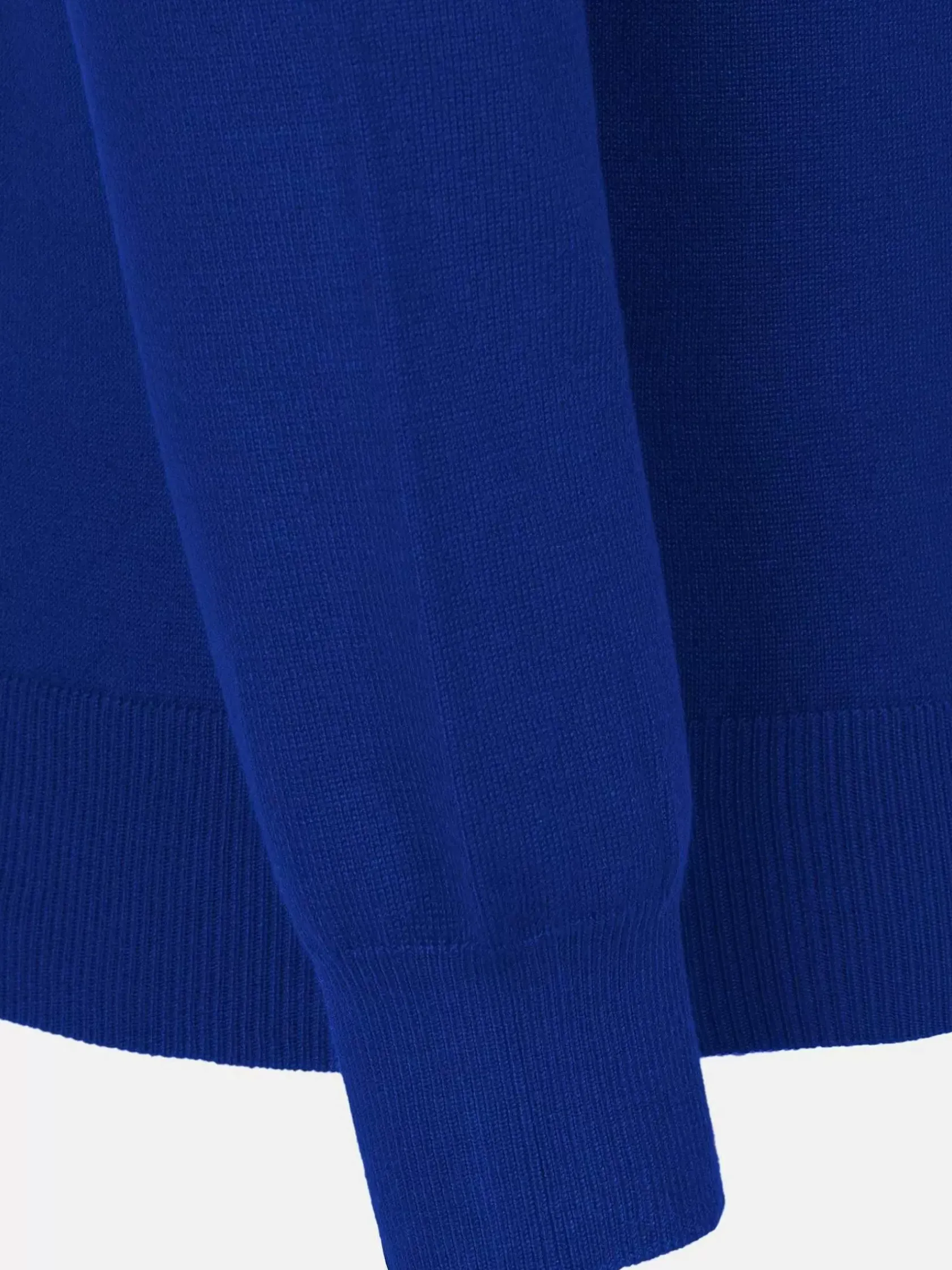 Wam Denim Sweaters|Siena Round-Necked Royal Blue Sweater