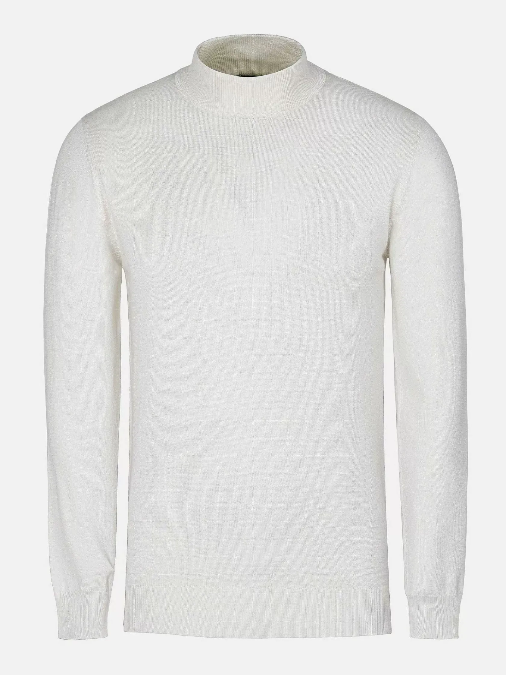 Wam Denim Sweaters|Siena Round-Necked White Sweater