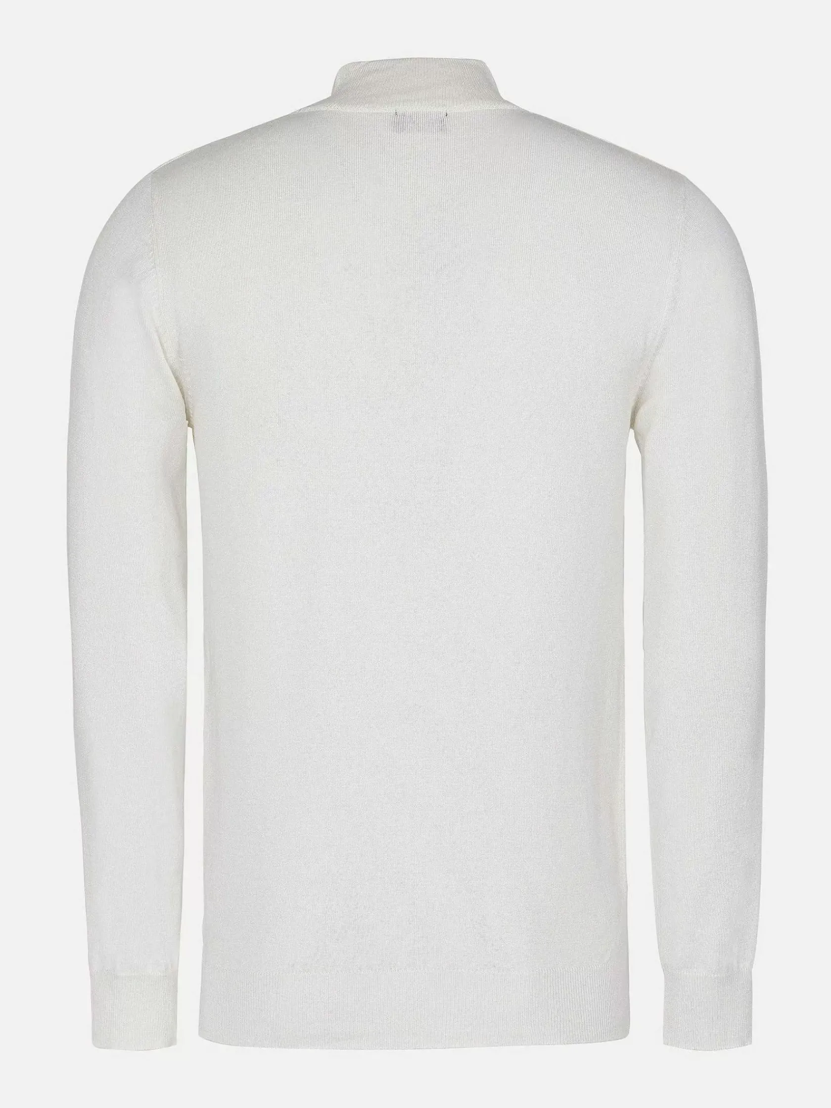 Wam Denim Sweaters|Siena Round-Necked White Sweater