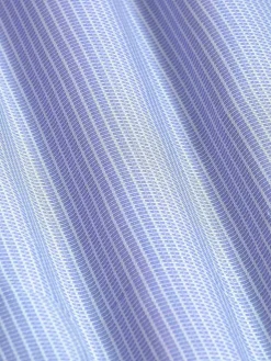 Wam Denim Overhemd Lange Mouwen|Sky Lake Blue Micro Patterned Long Sleeve Shirt