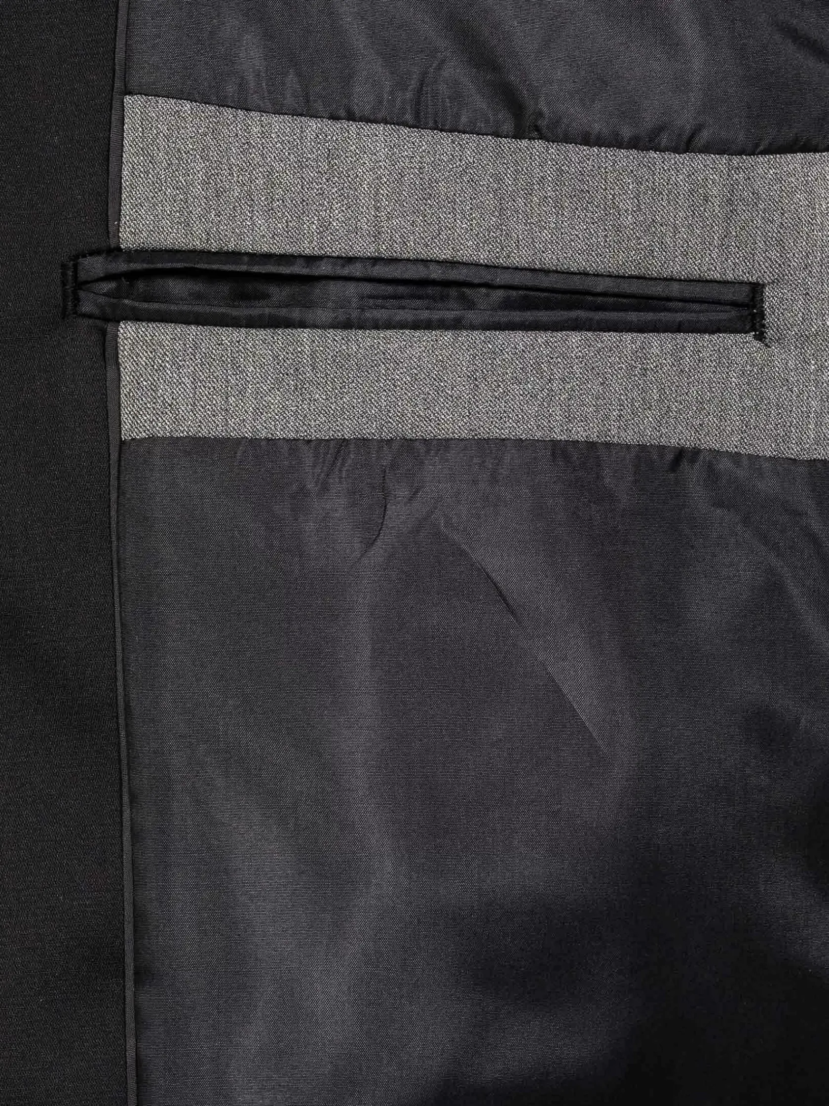 Wam Denim Colberts|Slim Fit Double Breasted Grey Colbert