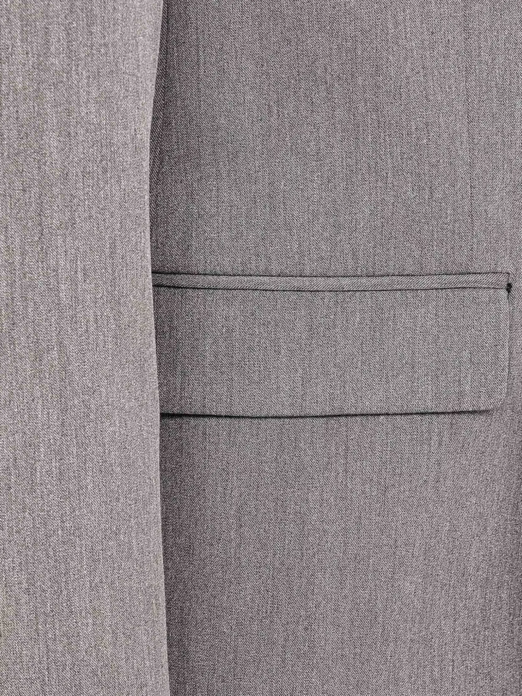 Wam Denim Colberts|Slim Fit Double Breasted Grey Colbert