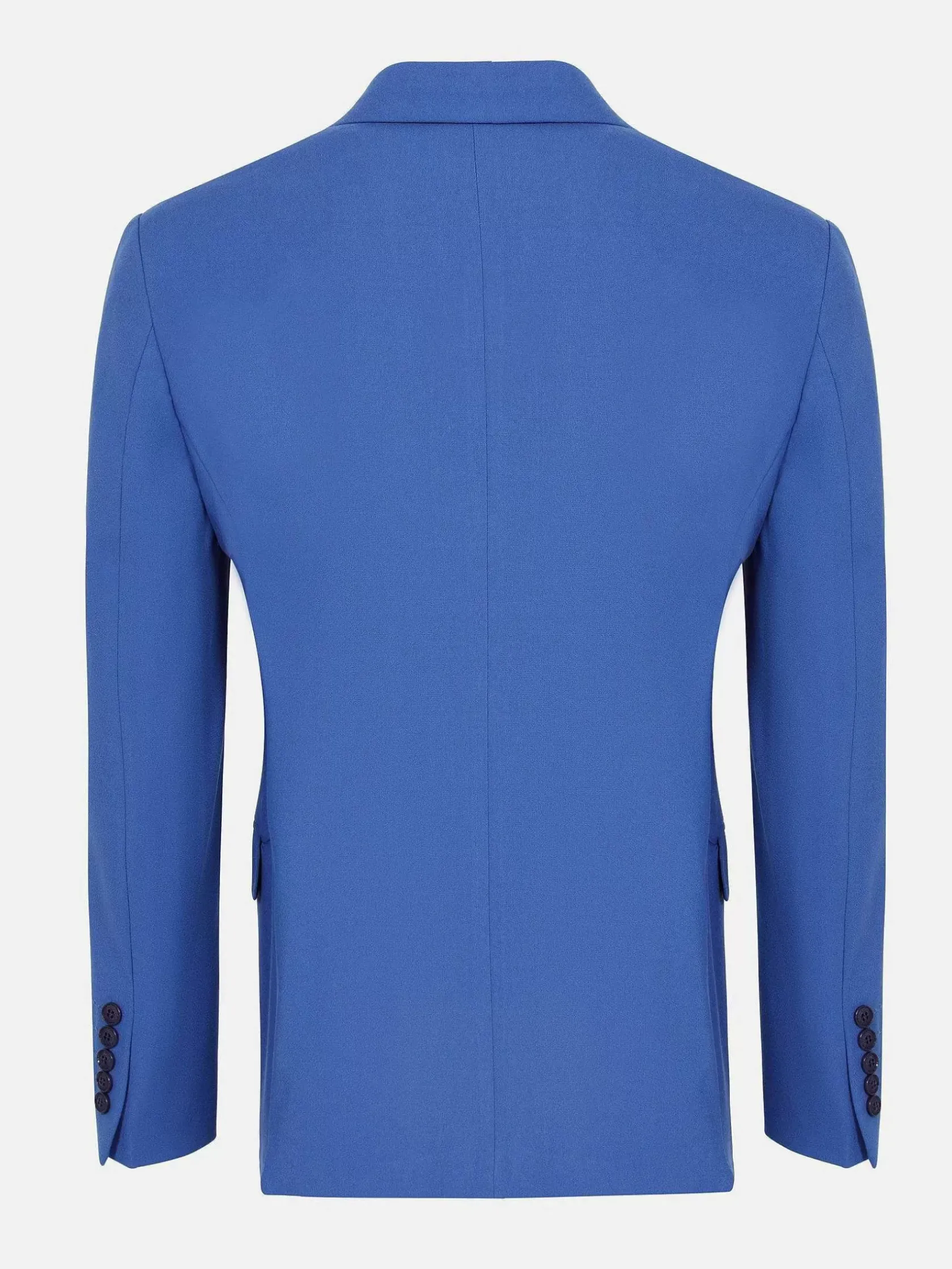 Wam Denim Colberts|Slim Fit Indigo Textured Colbert