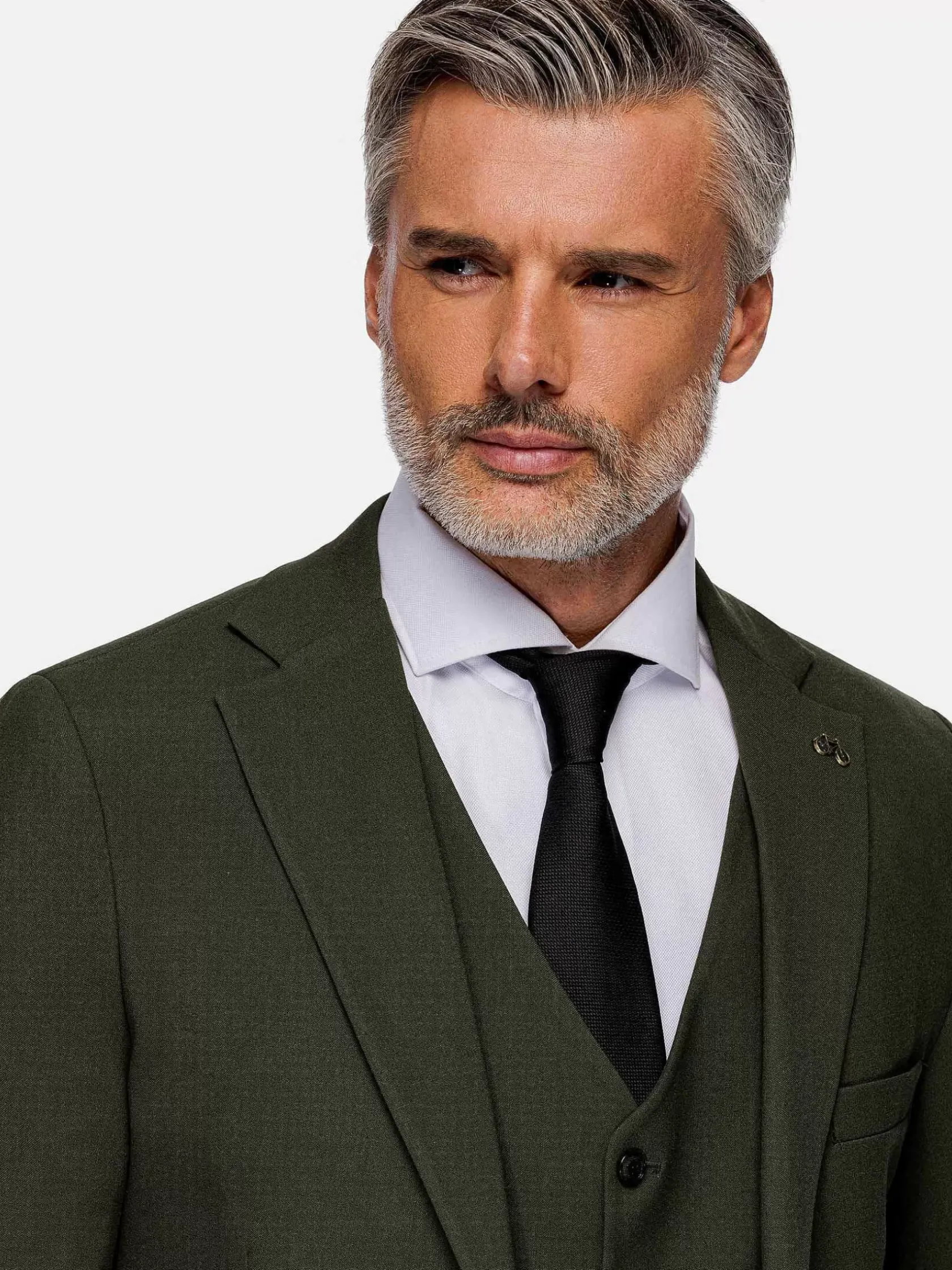 Wam Denim Colberts|Slim Fit Khaki Textured Colbert