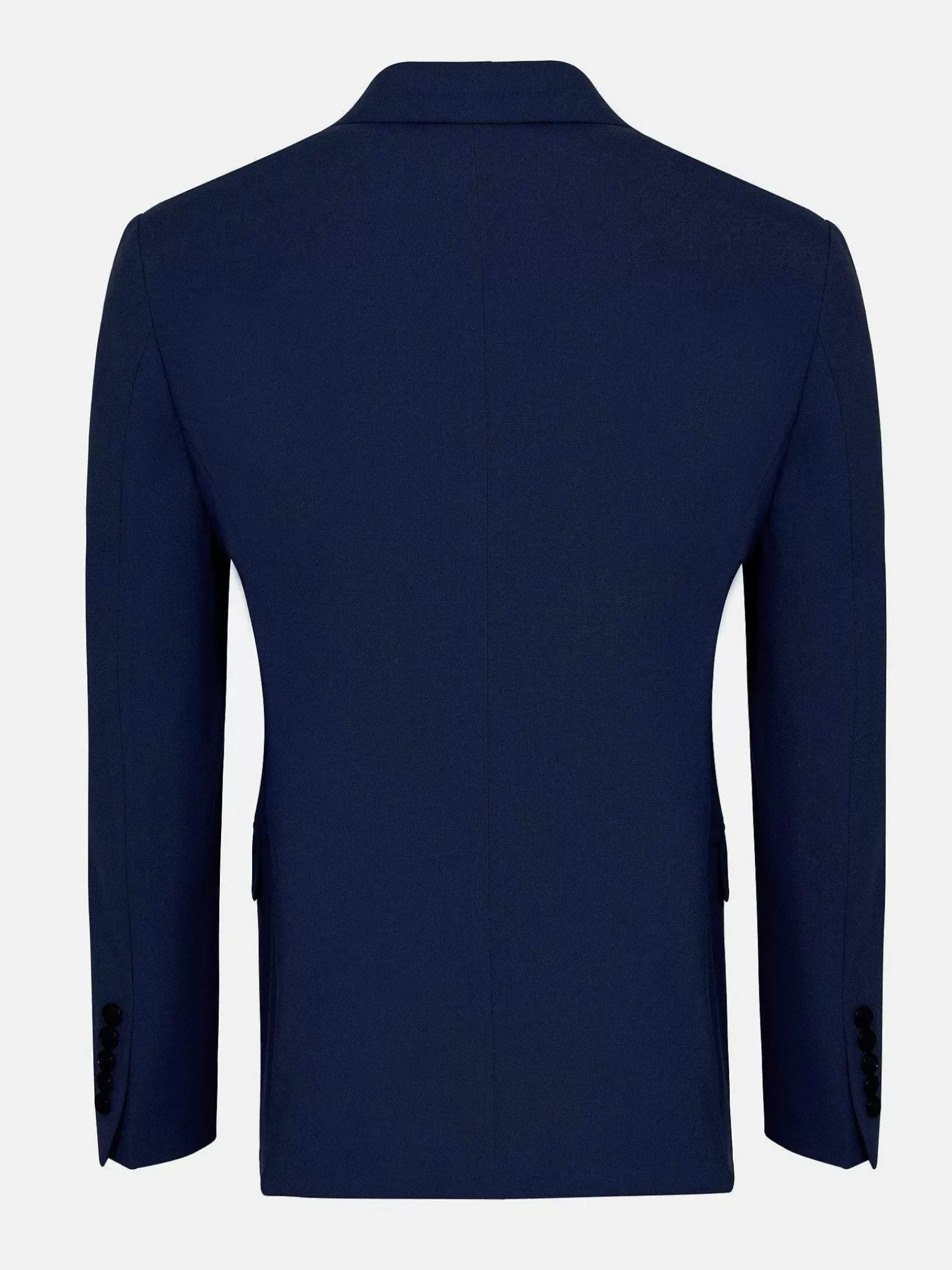 Wam Denim Colberts|Slim Fit Navy Textured Colbert