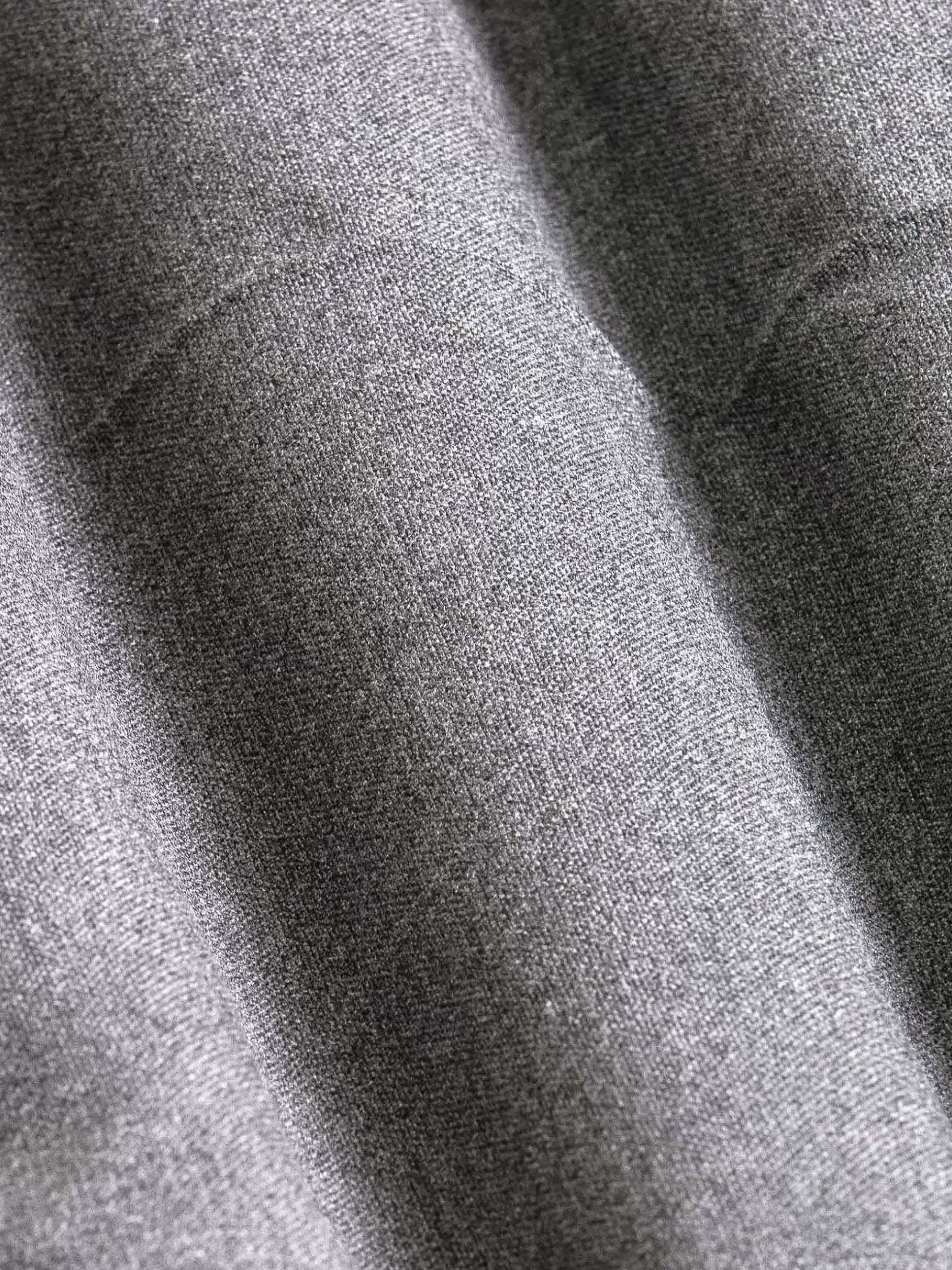 Wam Denim Pantalons|Slim Fit Textured Anthracite Pantalon