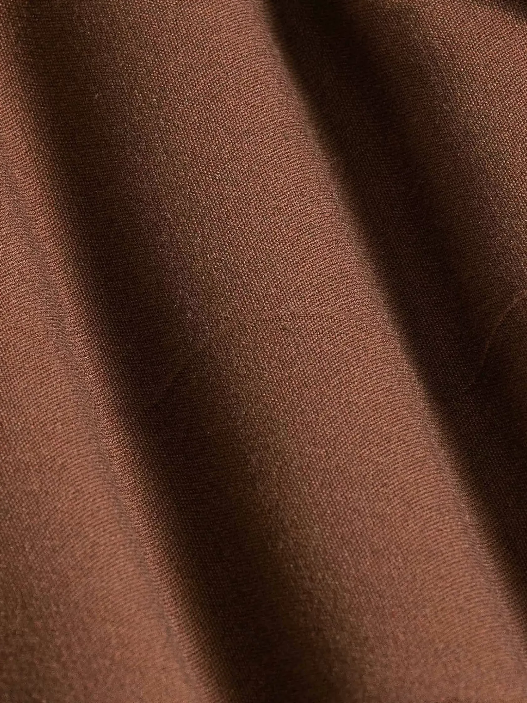 Wam Denim Pantalons|Slim Fit Textured Brown Pantalon