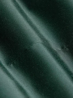 Wam Denim Gilets|Slim Fit Textured Green Gilet