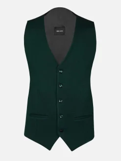 Wam Denim Gilets|Suit Gilet 70080 Wayne Green