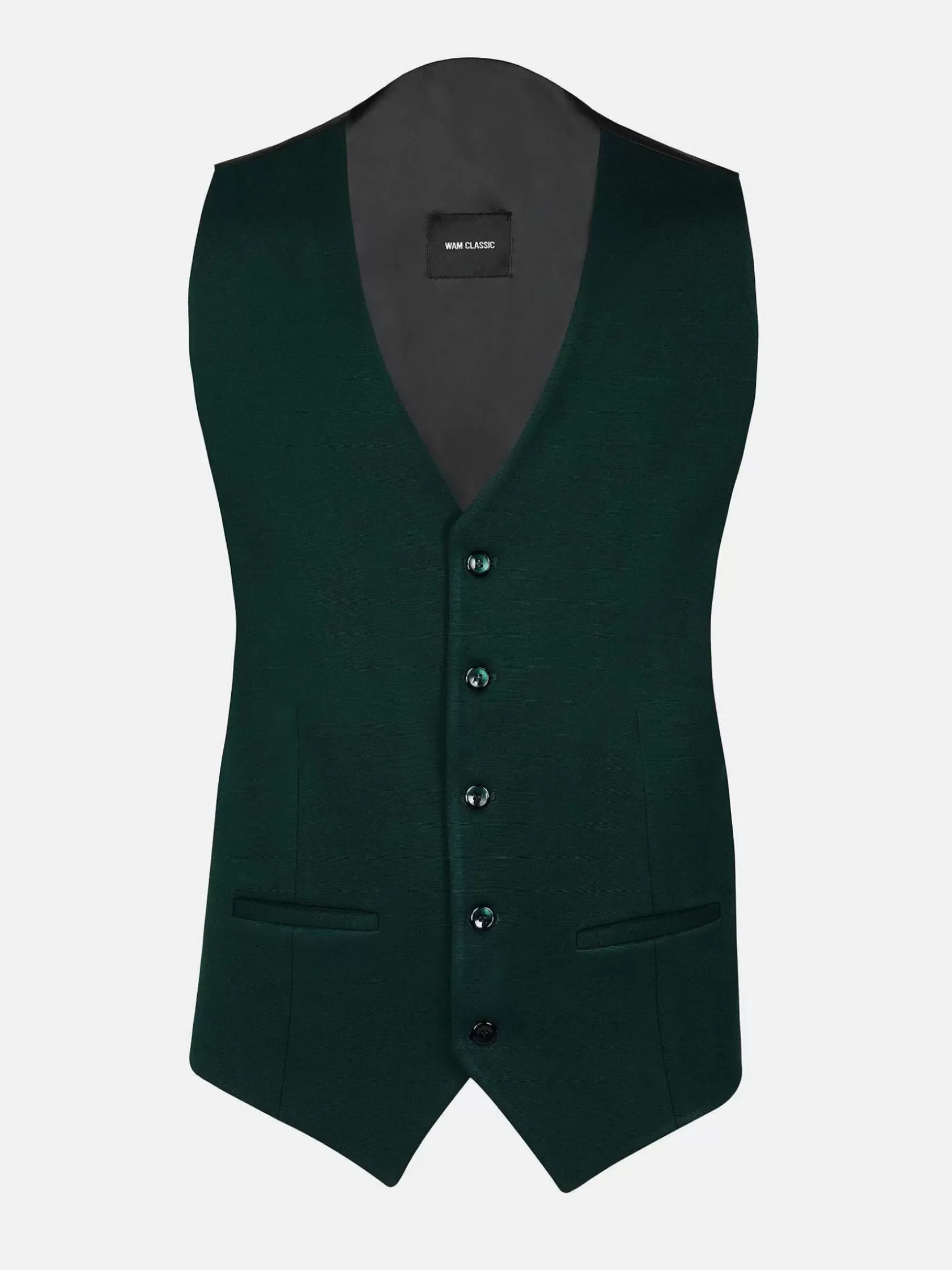 Wam Denim Gilets|Suit Gilet 70080 Wayne Green