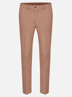 Wam Denim Pantalons|Suit Pantalon 70116 Felice Dark Orange