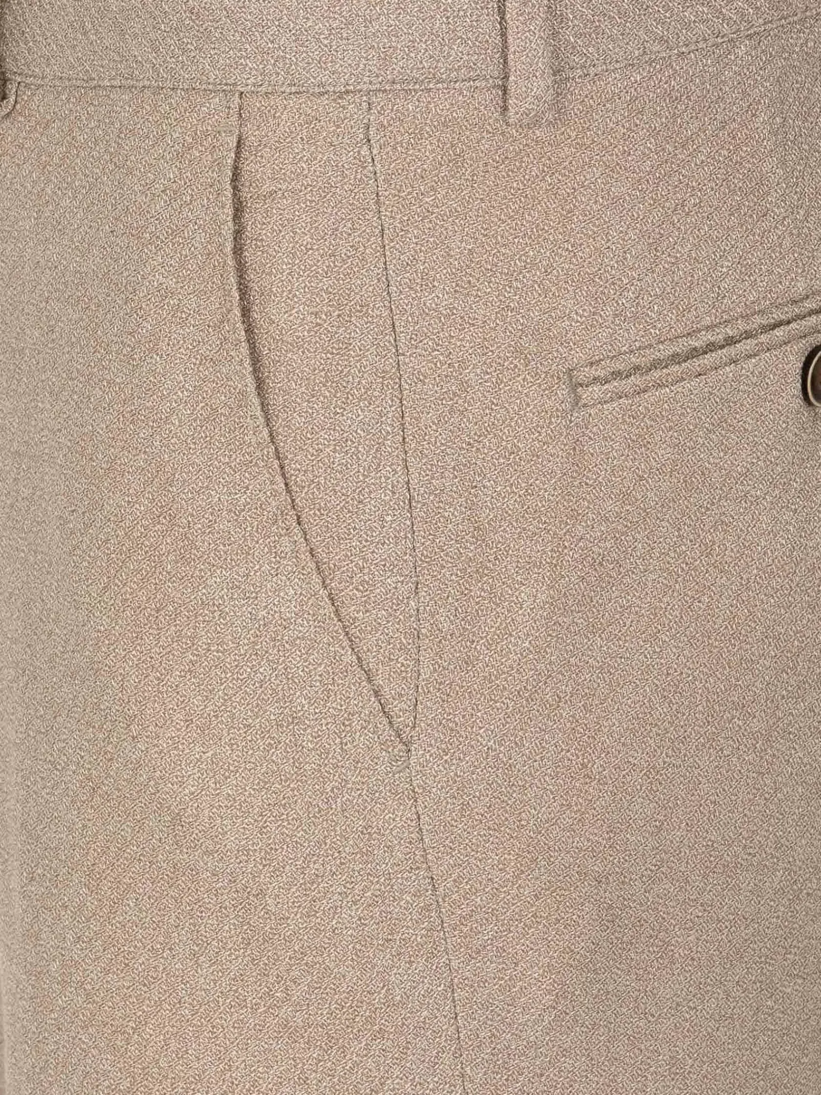 Wam Denim Pantalons|Suit Pantalon 70117 Filomena Beige