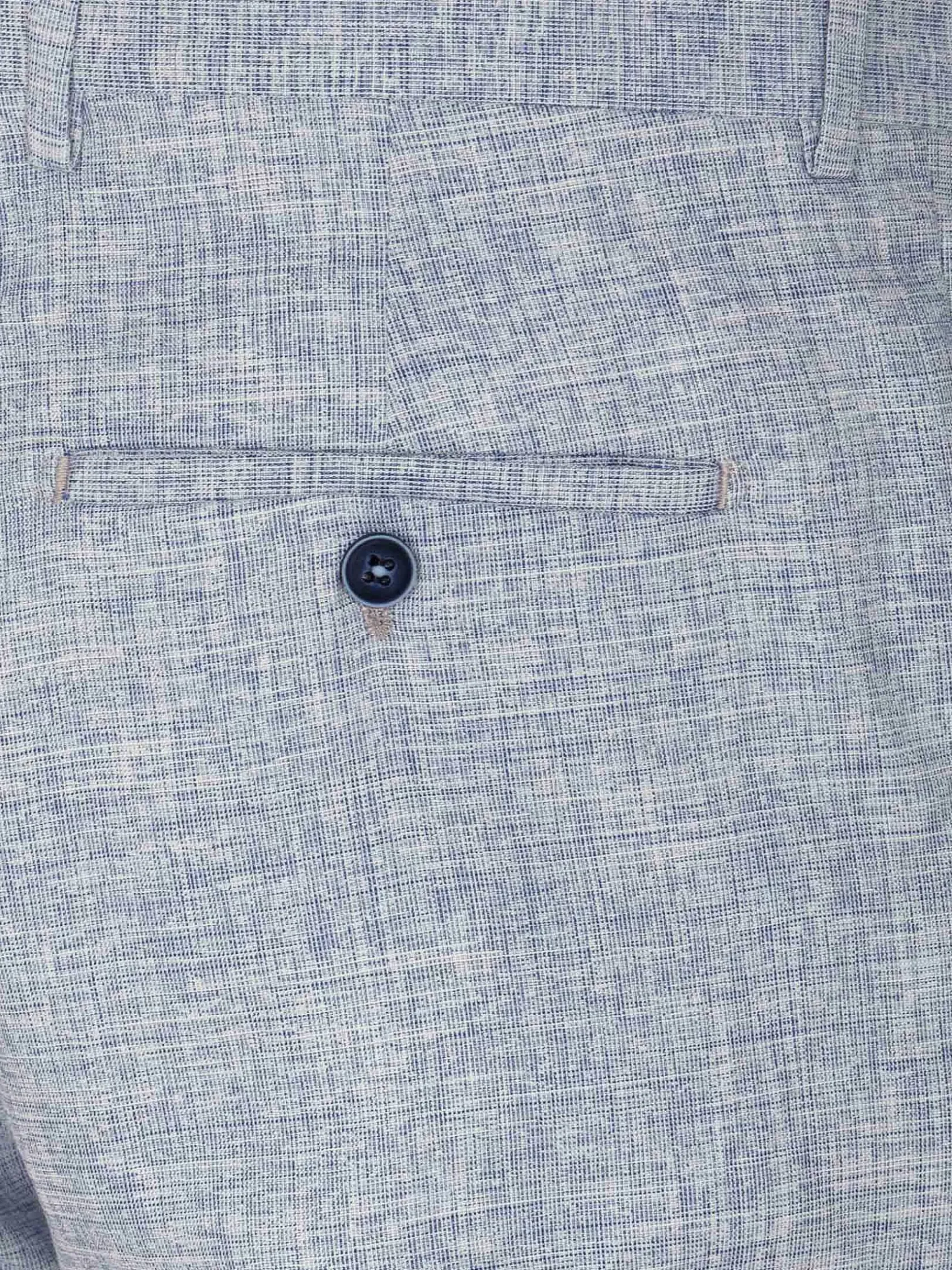 Wam Denim Pantalons|Suit Pantalon 70112 Navy