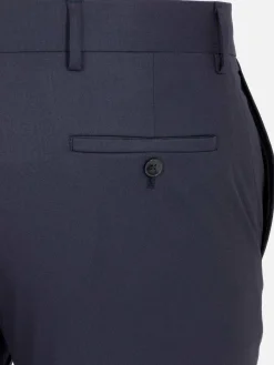 Wam Denim Pantalons|Suit Pantalon 70071 Scotsville Dark Navy