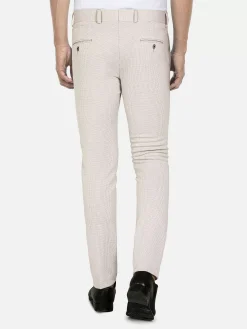 Wam Denim Pantalons|Sur Mer Slim Fit Beige Pantalon