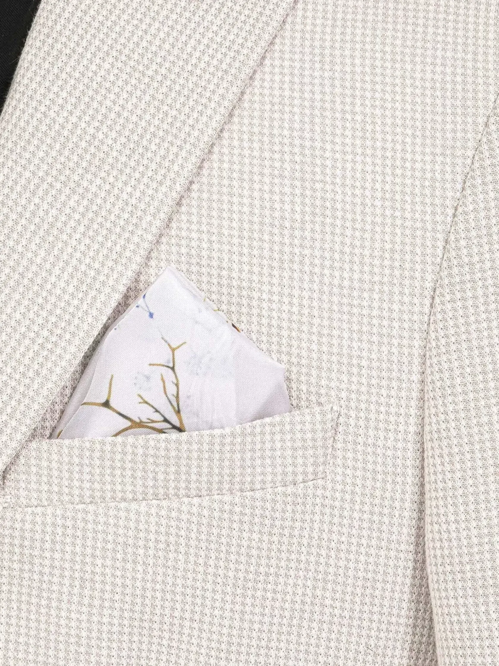 Wam Denim Colberts|Sur Mer Slim Fit Single Breasted Beige Colbert