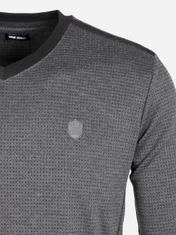 Wam Denim Sweaters|Sweater 76313 Aluva Anthracite