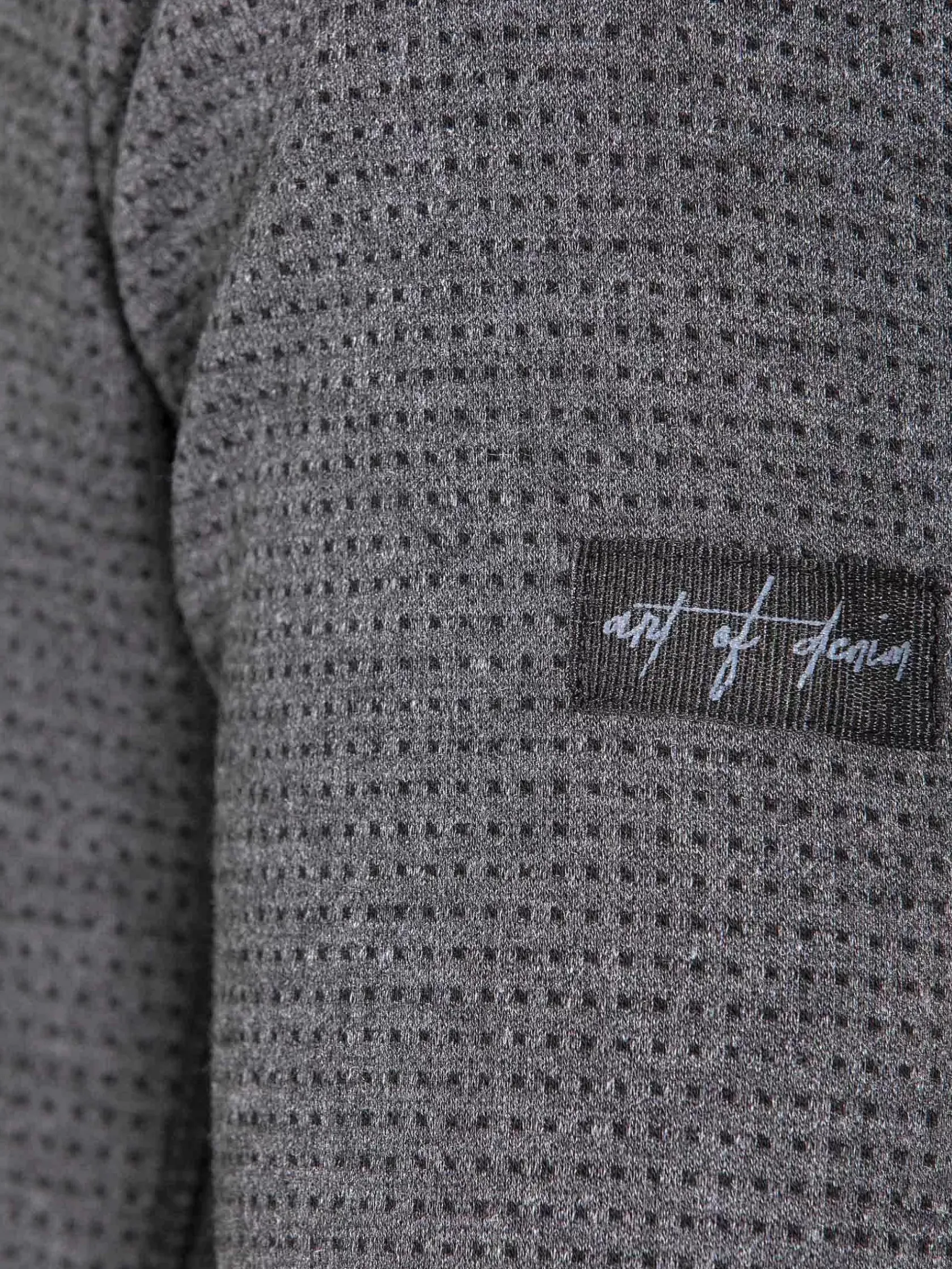 Wam Denim Sweaters|Sweater 76313 Aluva Anthracite