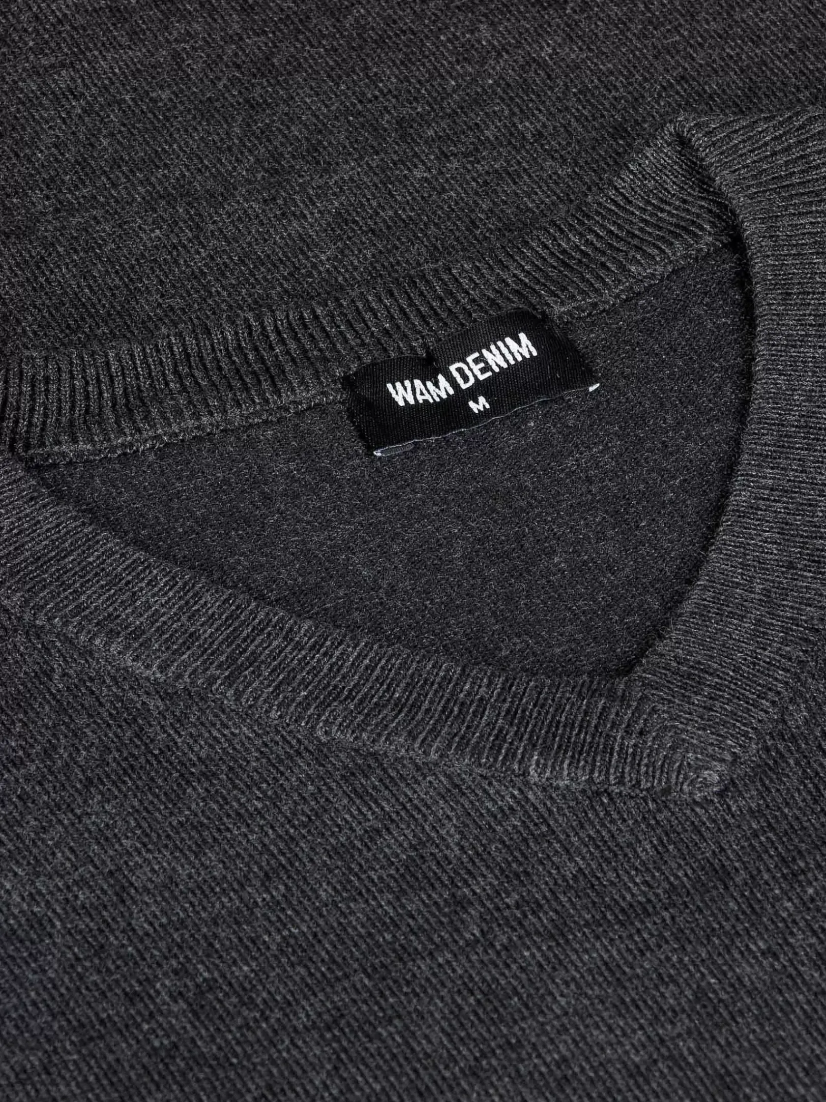 Wam Denim Sweaters|Sweater 76367 Anthracite
