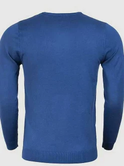 Wam Denim Sweaters|Sweater Bk217-16 Dark Blue