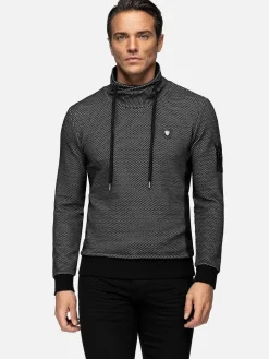 Wam Denim Sweaters|Sweater 76351 Calvan Black