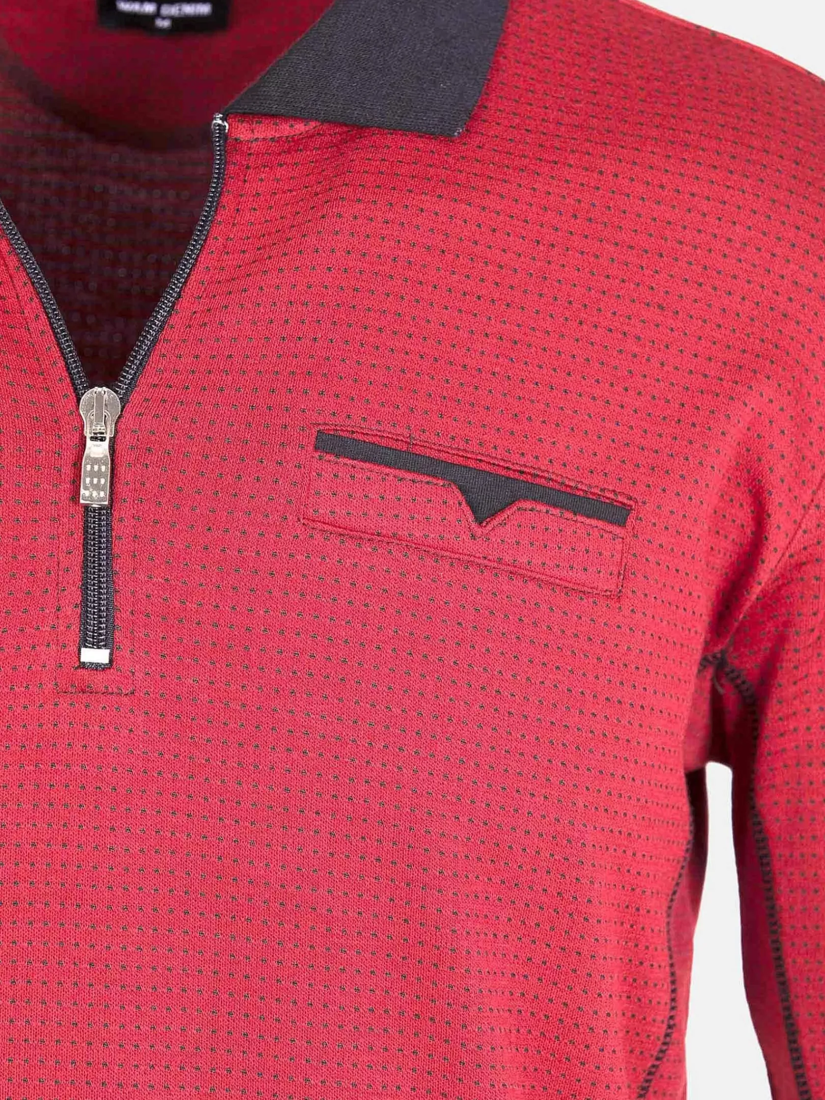 Wam Denim Sweaters|Sweater 76298 Culemborg Red