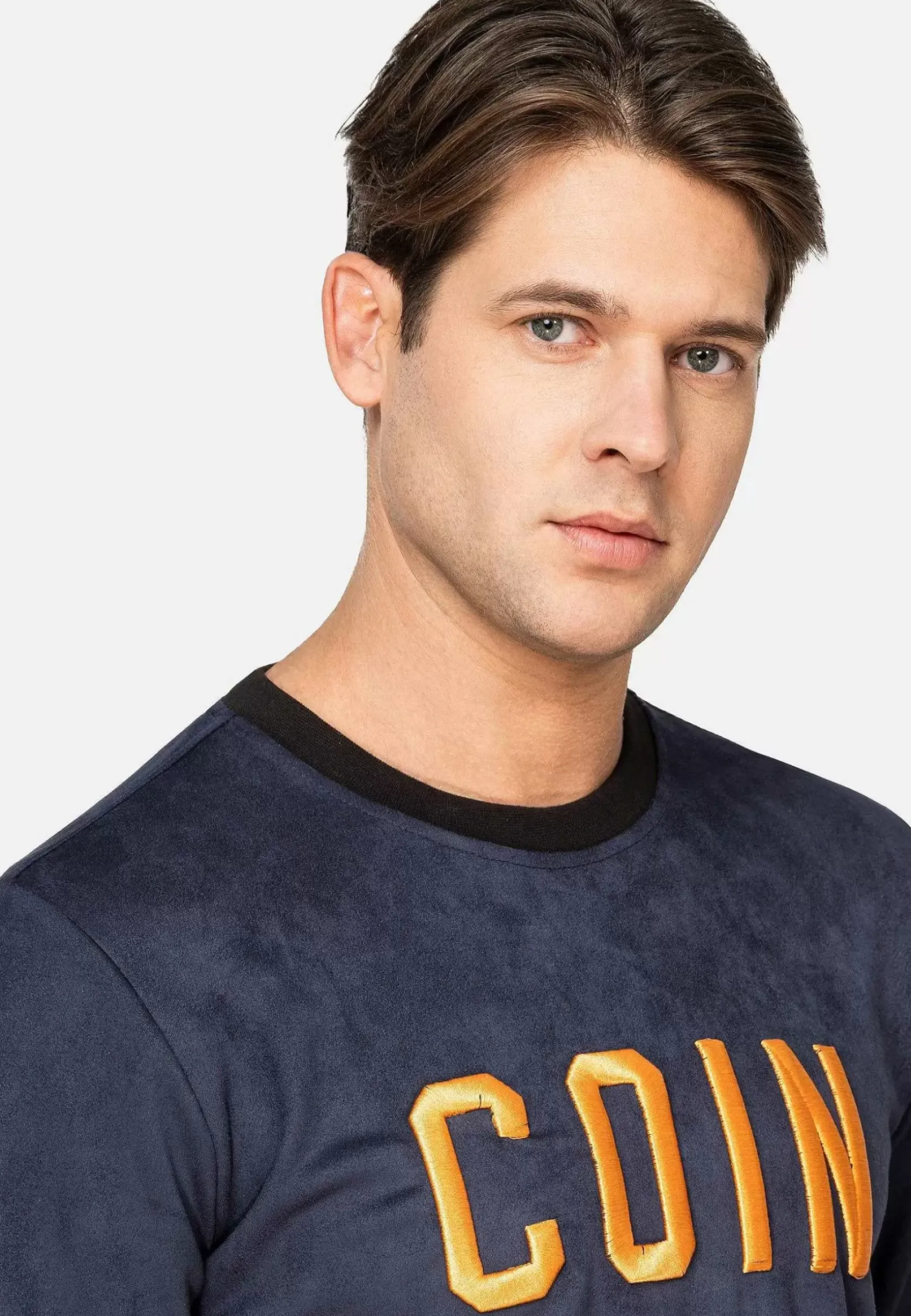 Wam Denim Sweaters|Sweater 86296 Einsiedeln Navy