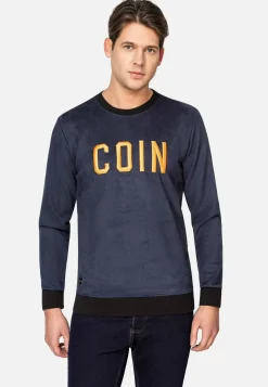 Wam Denim Sweaters|Sweater 86296 Einsiedeln Navy