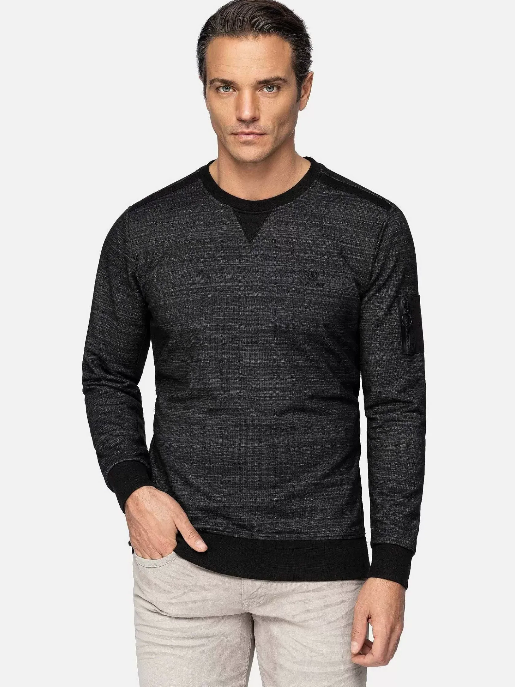 Wam Denim Sweaters|Sweater 76342 Grande Black