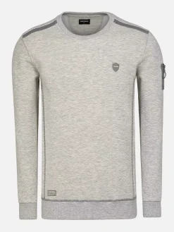 Wam Denim Sweaters|Sweater 76365 Grasberg Off White
