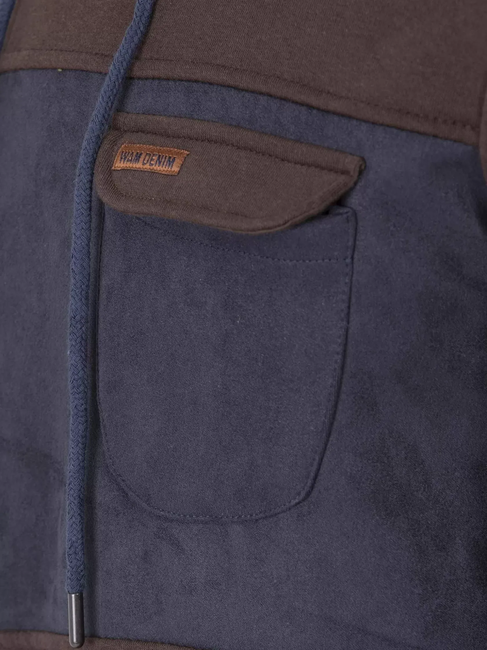 Wam Denim Sweaters|Sweater 76326 Harrison Brown