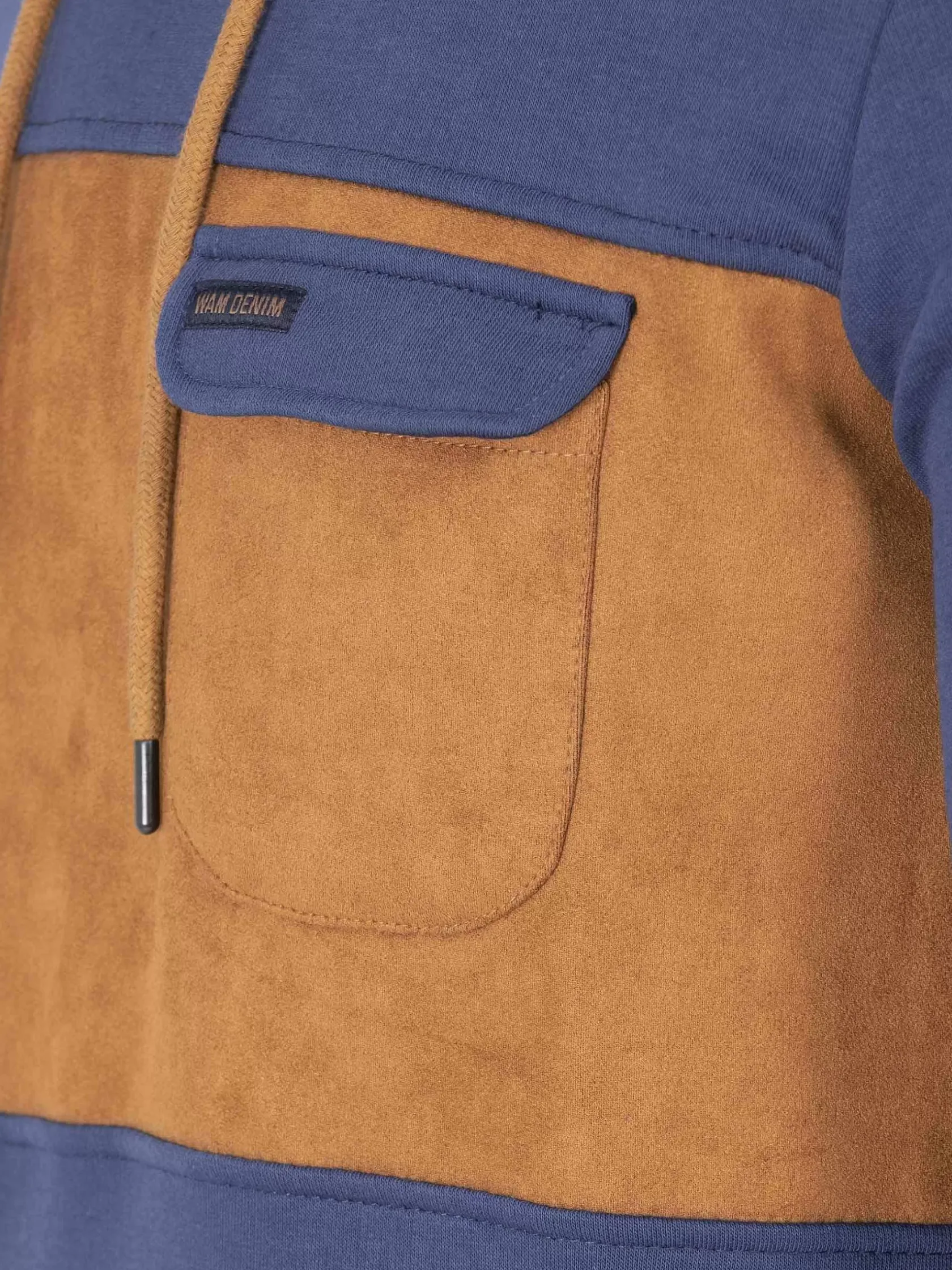Wam Denim Sweaters|Sweater 76326 Harrison Light Navy