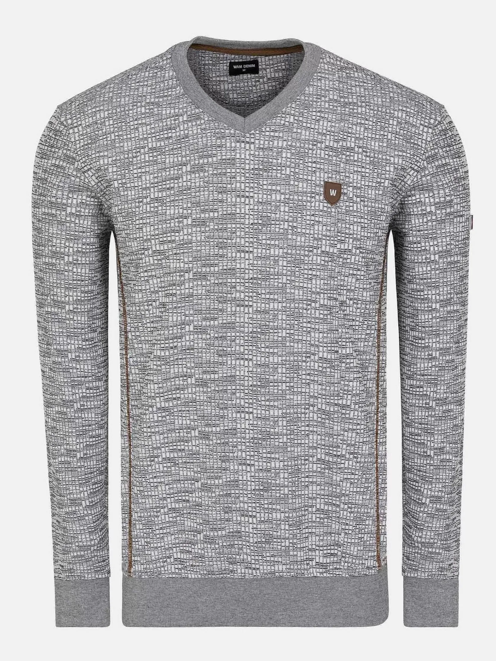 Wam Denim Sweaters|Sweater 76364 Hetfield Grey