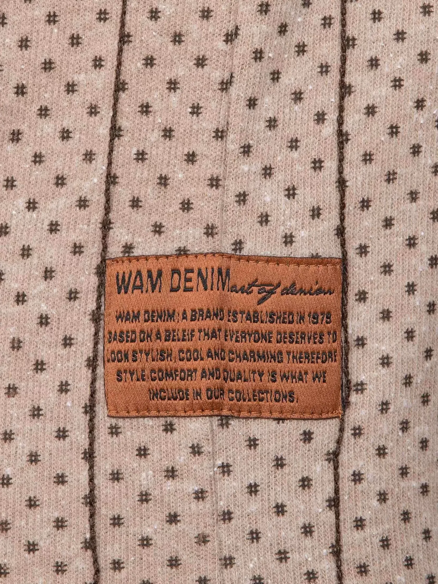 Wam Denim Sweaters|Sweater 76250 Horgen Beige