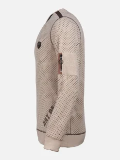 Wam Denim Sweaters|Sweater 76250 Horgen Beige