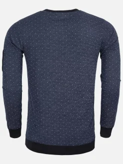 Wam Denim Sweaters|Sweater 76266 Kansas City Navy