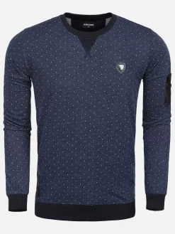 Wam Denim Sweaters|Sweater 76266 Kansas City Navy