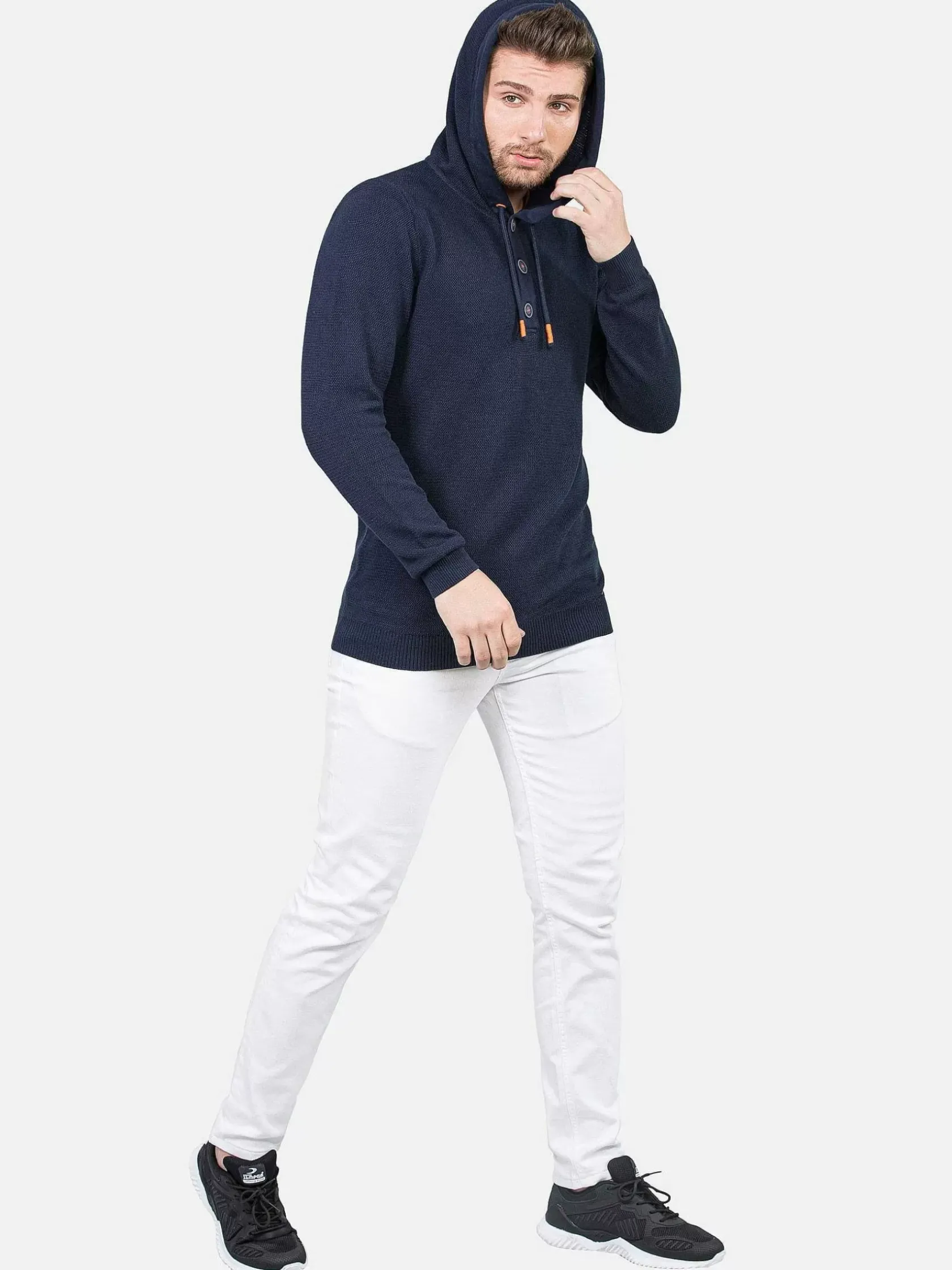 Wam Denim Sweaters|Sweater 76282 La Sarraz Navy