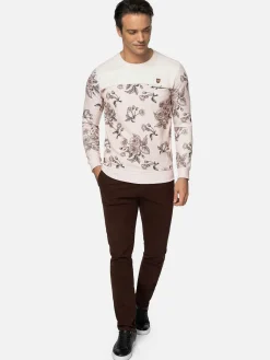 Wam Denim Sweaters|Sweater 76348 Manso Beige