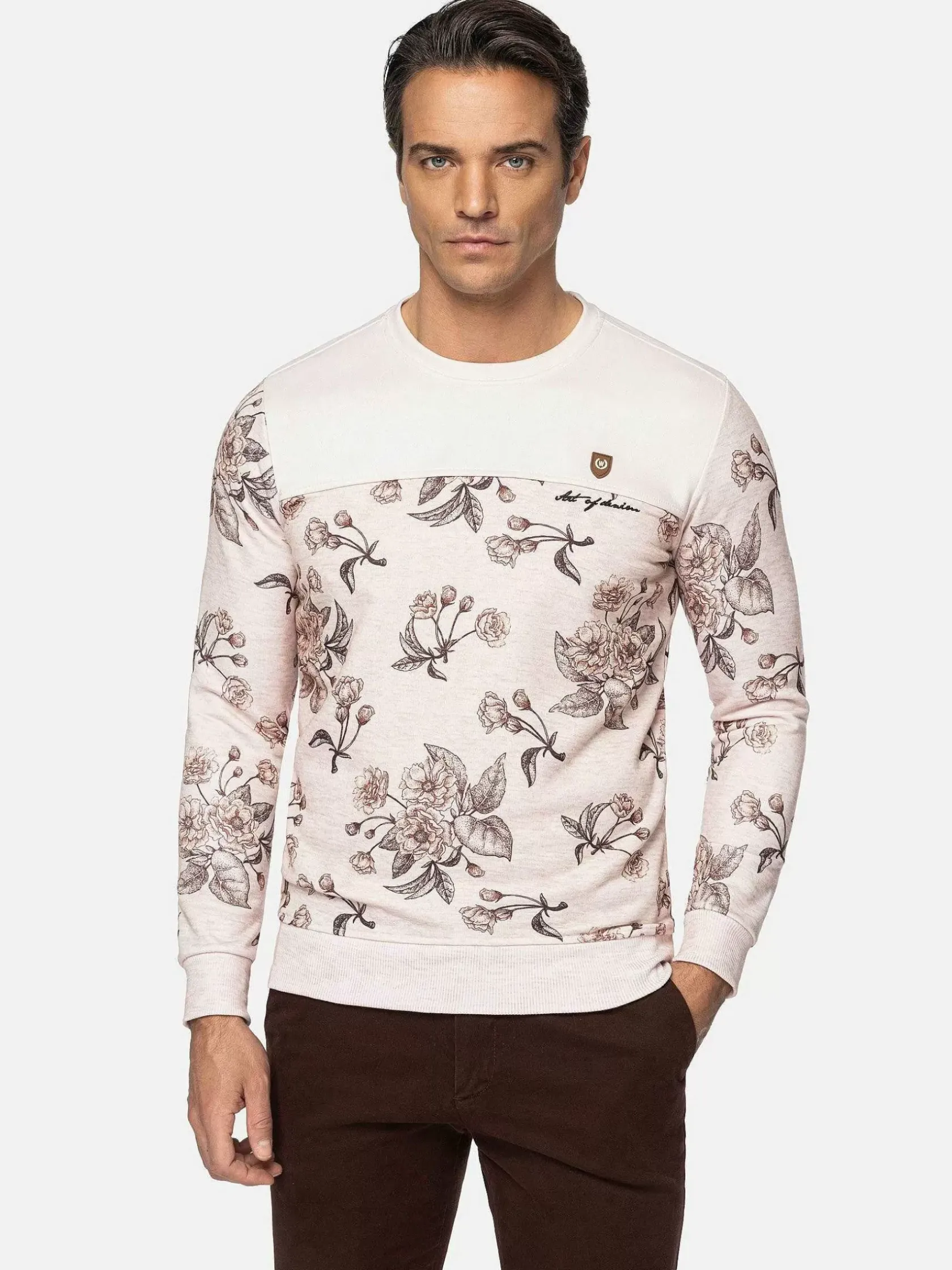Wam Denim Sweaters|Sweater 76348 Manso Beige