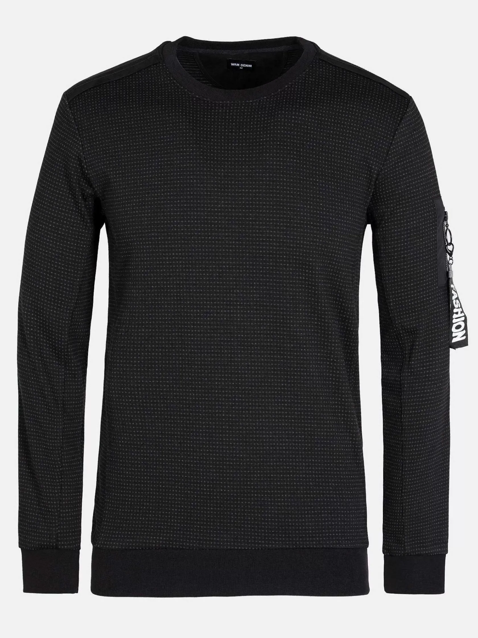Wam Denim Sweaters|Sweater 76310 Marville Black