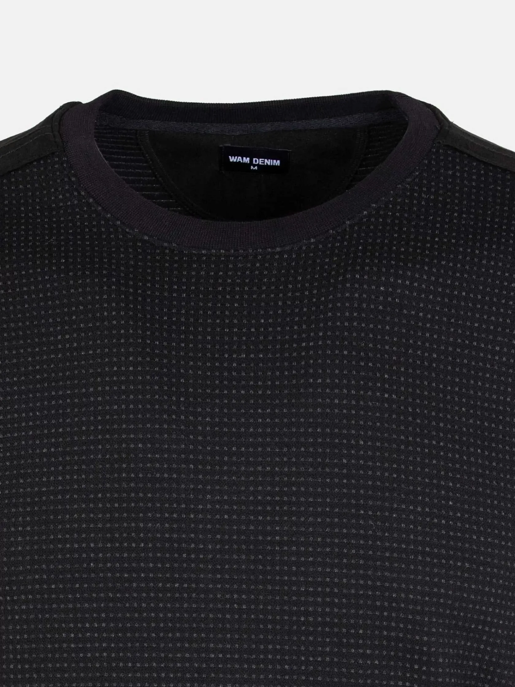 Wam Denim Sweaters|Sweater 76310 Marville Black