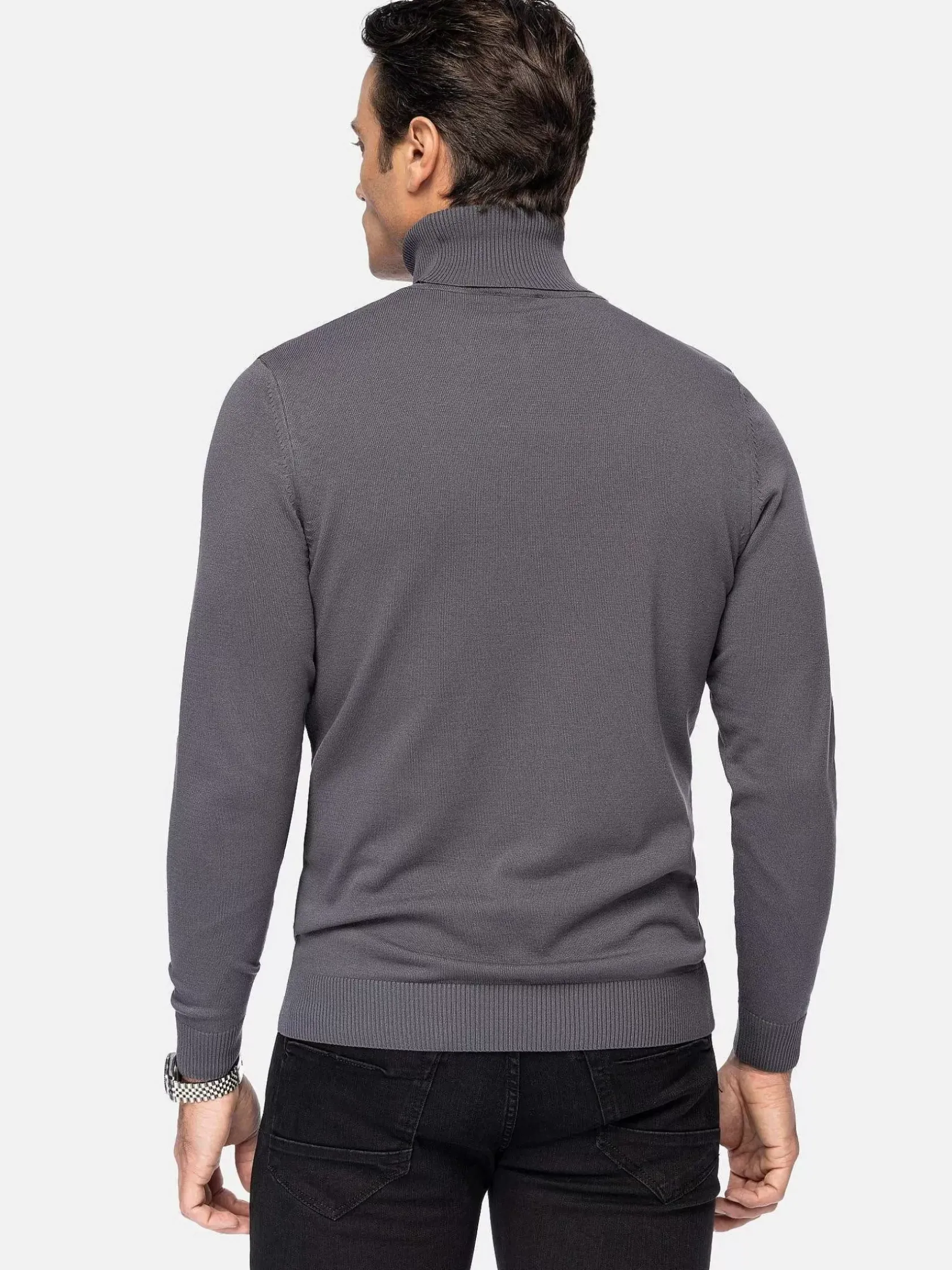 Wam Denim Sweaters|Sweater 76344 Reinel Anthracite
